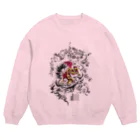 Punkcho Undergroundの縄文の獏 Crew Neck Sweatshirt