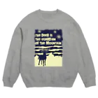 キッズモード某の山の守護者 Crew Neck Sweatshirt