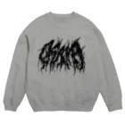 Toshihiro Egawa Artのデスメタル大阪/DEATH METAL OSAKA Crew Neck Sweatshirt