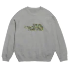 Too fool campers Shop!のCAMPERS FAMILY02(GNCAMO) Crew Neck Sweatshirt