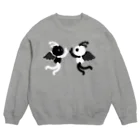 にゃはは♪屋の共に。 Crew Neck Sweatshirt