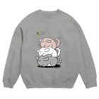 ne*muiの積みチラ（ゆるチラ） Crew Neck Sweatshirt