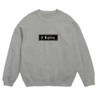 Umbrella Storeの雨Tシャツ Crew Neck Sweatshirt