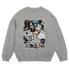 AMINOR (エーマイナー)のStreet Art Wall Stickers Crew Neck Sweatshirt