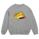 まめのき。のねこピザ① Crew Neck Sweatshirt