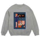 エンドーハイロウ (イラストレーター)のシートベルトをお締め下さい Crew Neck Sweatshirt