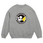 ゆっこロードショー🎥🐈🐾の映写機スウェット（濃いめ） Crew Neck Sweatshirt