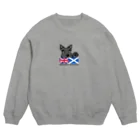 Kizplanning 「Sylph&Devil's」のくろいぬリア【Flag】 Crew Neck Sweatshirt