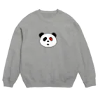 裸足のジョニーのぱんだ Crew Neck Sweatshirt