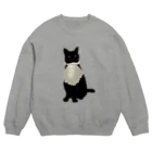 小鳥と映画館のゴシックな猫2 Crew Neck Sweatshirt