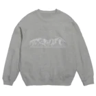 まつのき商店の槍穂高連峰C Crew Neck Sweatshirt