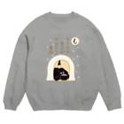 キッズモード某の餅でも食うか かまくら幕府 Crew Neck Sweatshirt