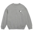 お髭ショップのお髭ドッグ Crew Neck Sweatshirt