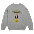 キッズモード某の噺家バーガー Crew Neck Sweatshirt