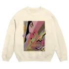 Nathanネイサンのオータム・ダンス・ミュージック Crew Neck Sweatshirt