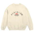 粕谷幸司 as アルビノの日本人の6月13日のアルビニズム Crew Neck Sweatshirt