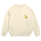 Nicoのゆるきりん Crew Neck Sweatshirt