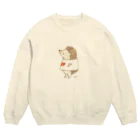 なみはりねずみのスイカTシャツはりねずみ Crew Neck Sweatshirt