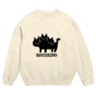 桜居春斗のネコベロスちゃん Crew Neck Sweatshirt