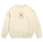 Cheeseart (Chi)のFlower  Crew Neck Sweatshirt