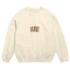 miomioのキャンドルVer. Crew Neck Sweatshirt