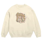 〰️➰わにゃ屋さん➰〰️のSTAY HOME GIRL Crew Neck Sweatshirt