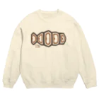 LD50Designのヒョウモンリクガメ-カメ Crew Neck Sweatshirt