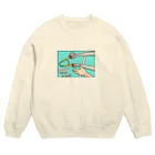 Ohashiの取り扱い注意(トロンボーン) Crew Neck Sweatshirt