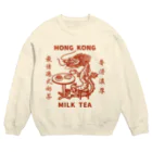 小野寺 光子 (Mitsuko Onodera)のHong Kong STYLE MILK TEA 港式奶茶シリーズ Crew Neck Sweatshirt