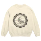 陰謀論かわいいのHATO NI KANSHI SARERU 公園にいるやつver. Crew Neck Sweatshirt