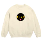 倭solのクロネコマルちゃん Crew Neck Sweatshirt