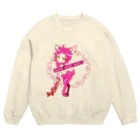 SWのシカの嬢 Crew Neck Sweatshirt