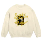 Literateeのスーパースター漱石▪ネオン Crew Neck Sweatshirt