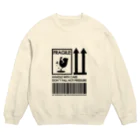 TSUKIKOU SHOP のFRAGILE Crew Neck Sweatshirt