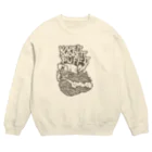 420 MUSIC FACTORYのSMOKING MAN（スモーキングマン）ベイプ スモーク パフ Crew Neck Sweatshirt