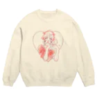 PLAYFULの自己肯定ガール_Make UP Crew Neck Sweatshirt