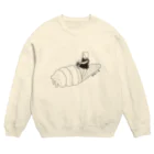 ハナイロの童乗　アイスクリーム Crew Neck Sweatshirt