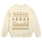 まーたろのださセーター【人生】 Crew Neck Sweatshirt