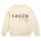 sacco_in offical goodsのsacco Logo item スウェット