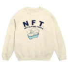 キッズモード某のNFT(熱湯風呂とうふ) Crew Neck Sweatshirt