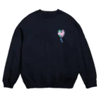 おえかきべやのHEART BREAK Crew Neck Sweatshirt