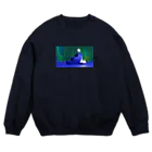 OddSong & Swimming SheepのRunning Machine Loop Crew Neck Sweatshirt