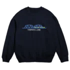 CHIYONの〖グレーver.〗【只見線】第八只見川橋梁とキハE120形🚃🤍 Crew Neck Sweatshirt