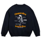 古着屋パンダのチュパカブラ　古着屋パンダ UMAシリーズ Crew Neck Sweatshirt