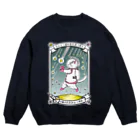 金星灯百貨店のなんと三角　流星群 Crew Neck Sweatshirt