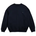 しっとりハウスのハムスター小さすぎ意味なし Crew Neck Sweatshirt