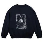 日向のレジャーシート。のドウワウサギ、シンデレラ。 Crew Neck Sweatshirt