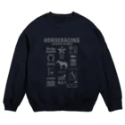 KAWAGOE GRAPHICSのHORSERACING GRAPHICS Crew Neck Sweatshirt