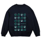 SU-KUの七転び八起き Crew Neck Sweatshirt