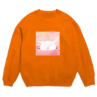 ミズノ リエ　グッズのあごのせ寝 Crew Neck Sweatshirt